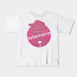 Barbenheimer Grunge Style Kids T-Shirt